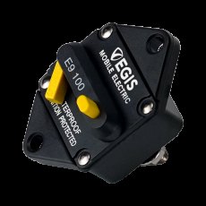 EGIS Mobile Electric Thermal Circuit Breaker 100 A, Panel Mount
