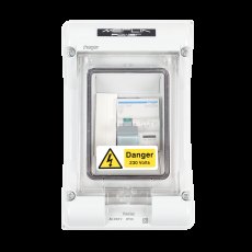 Merlin Power 16A RCBO (C) in Enclosure