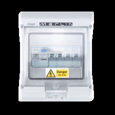 Merlin Power RCD +4 MCB Consumer Unit