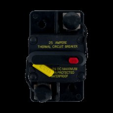 Blue Sea Systems Circuit Breaker, Bus 285 SfcMt 25 A Blue Sea Systems Circuit Breaker, Bus 285 SfcMt 25 A