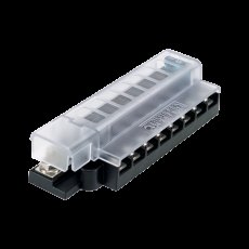 Blue Sea Systems Fuse Block STBlade Compact 8circ w/Cvr Blue Sea Systems Fuse Block STBlade Compact 8circ w/Cvr