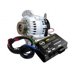 Merlin Power KIT, 621 Series 70a 24v SingleFT Alternator, Wakespeed, K6