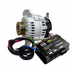 Merlin Power KIT, 60 Series 120a SaddleMT Alternator, Wakespeed Reg, K6