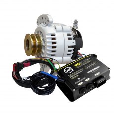 Merlin Power KIT, 60 Series 120a SaddleMT Alternator, Wakespeed Reg, DV