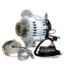 Balmar KIT, 621 Series 70a 24v SingleFT Alternator, MC Regulator, K6