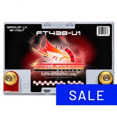 Fullriver Battery Full Throttle TPPL Battery FT438-U1 Fullriver Battery Full Throttle TPPL Battery FT438-U1