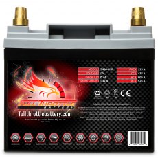 Fullriver Battery Full Throttle TPPL Battery FT438-U1R Fullriver Battery Full Throttle TPPL Battery FT438-U1R