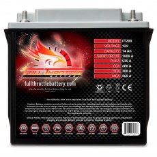 Fullriver Battery Full Throttle FT200 Fullriver Battery Full Throttle FT200