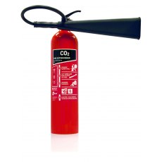 JacTone 2kg CO2 Extinguisher with Frost Free Horn - RED JacTone 2kg CO2 Extinguisher with Frost Free Horn - RED