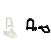 Plastimo Nylon shackle D6 black