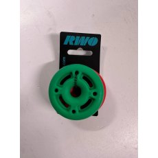 RWO Disc Handle Red and Green Trapeze Ring Handle R4124