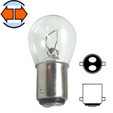 BA15d halogen bulb