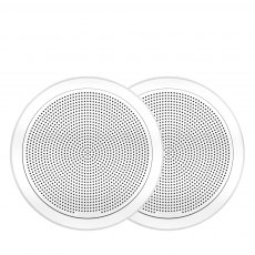 Fusion FM-F65RW 6.5" Flush Mount Round Marine Speakers 120W - White Fusion FM-F65RW 6.5" Flush Mount Round Marine Speakers 120W - White
