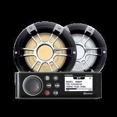 Fusion MS-RA70 Marine Stereo & 6.5" Signature CRGBW LED Speakers 230W Fusion MS-RA70 Marine Stereo & 6.5" Signature CRGBW LED Speakers 230W