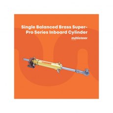 Glydus Inboard Single Balanced Brass Cylinder