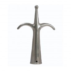 Boat Hook Head double - Chromed Brass Boat Hook Head double - Chromed Brass
