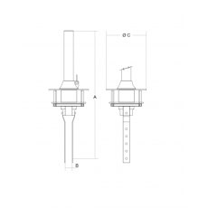 Bamar GFM Manual Foresail Furler, C3 Bamar GFM Manual Foresail Furler, C3