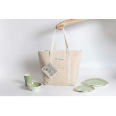 Flamefield 16Pcs Set Aegean Land Green With Cooler Bag Flamefield 16Pcs Set Aegean Land Green With Cooler Bag