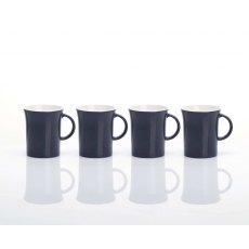 Flamefield 4Pk Grey Fluted Mug Flamefield 4Pk Grey Fluted Mug