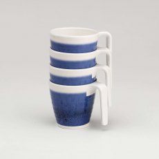 Flamefield 4Pk Mug Azure Flamefield 4Pk Mug Azure