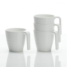 Flamefield 4Pk Mug Soft White Flamefield 4Pk Mug Soft White