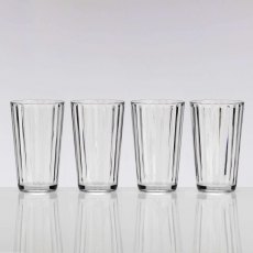 Flamefield 4Pk Crystal Tall Tumbler