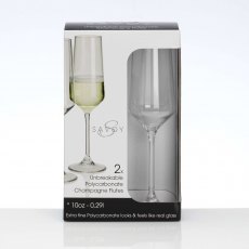 Flamefield 2Pk P/C Savoy Champagne Flute Flamefield 2Pk P/C Savoy Champagne Flute