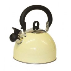 Flamefield 2.5Ltr Whistling Kettle Cream Flamefield 2.5Ltr Whistling Kettle Cream