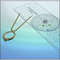 Blundell Harling Portland Course Plotter with 7" Divider Kit