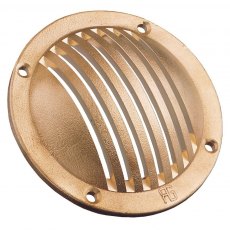 Guidi Brass Slotted Round Grating - 80mm dia.