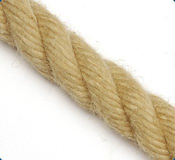 Kingfisher Ropes 24mm dia. Synthetic Hemp Rope for Gardens & Decking