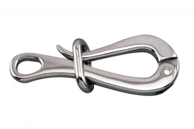Proboat 100mm Stainless Steel Pelican Hook & Ring