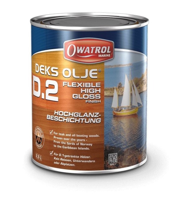 Owatrol Deks OIje D2 Gloss Wood Treatment