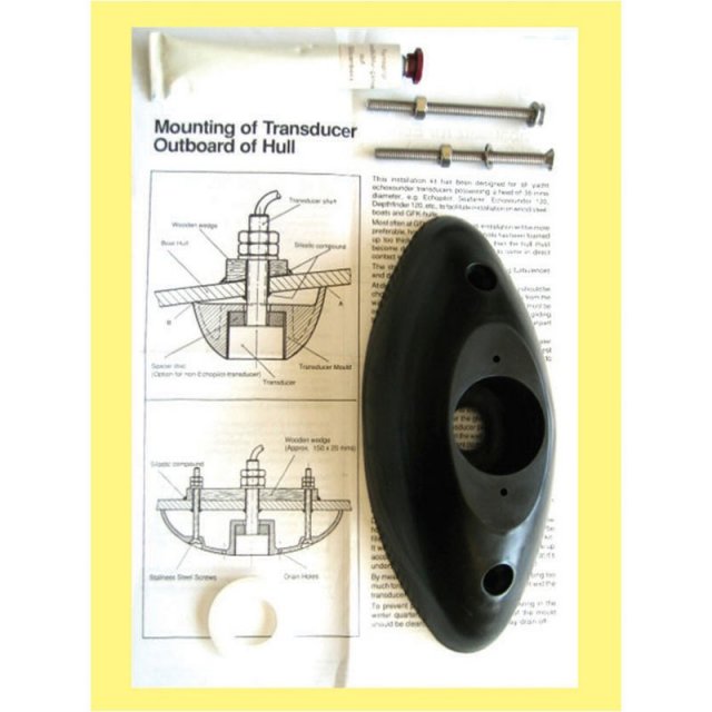Nasa Marine Nasa Through Hull Transducer Mounting Kit