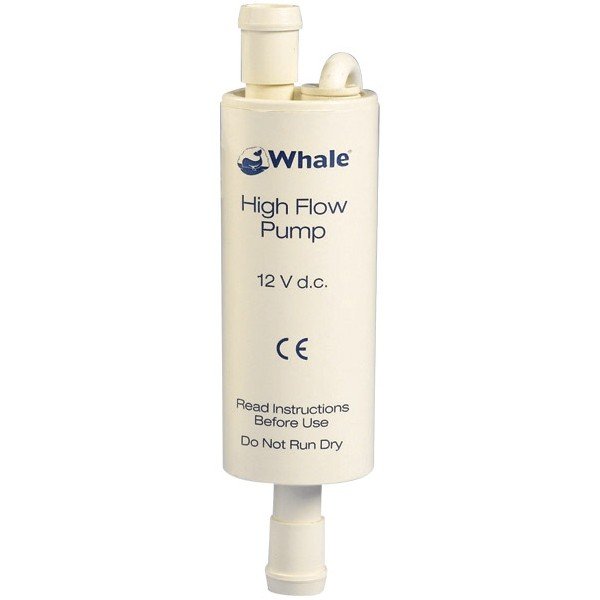 Whale Whale Inline Premium Flow Electric Galley Pump 13ltr/min