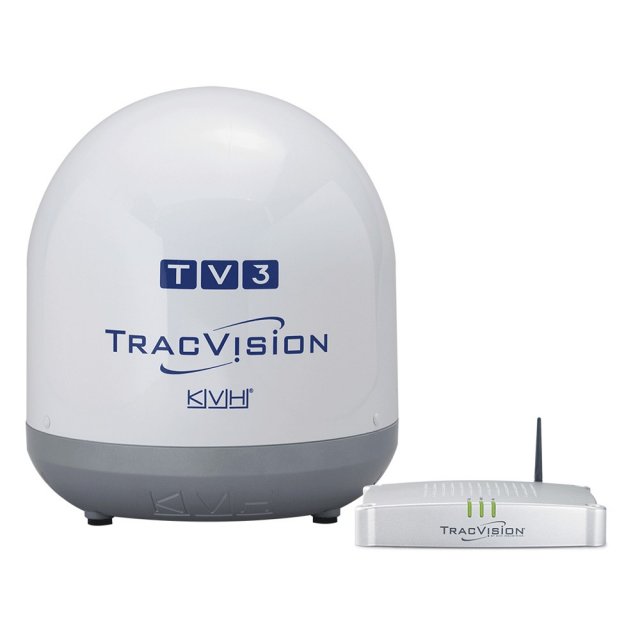 KVH KVH TV3 TracVision Marine Satellite TV System - Dual LNB