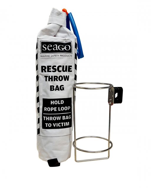 Seago Seago Rescue Throw Bag & Stainless Holder