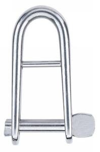 AP Lifting 8 mm Stainless Steel Captive Pin D Shackle