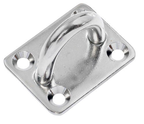 Talamex Stainless Steel Pad Eye 35x40mm