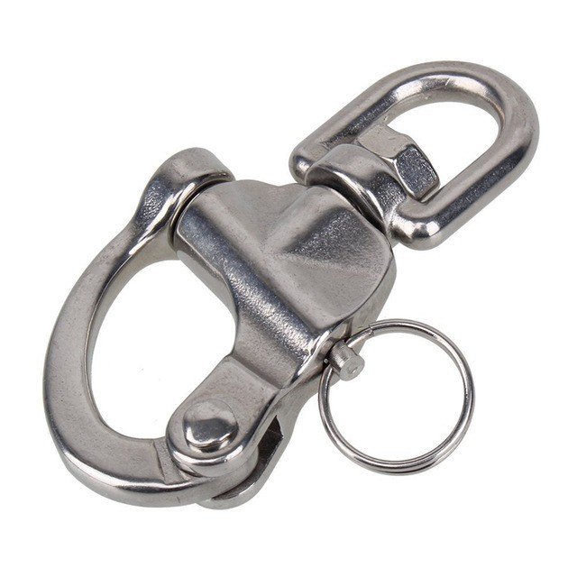 Marathon Leisure 120 mm Stainless Steel Swivel Snap Shackle