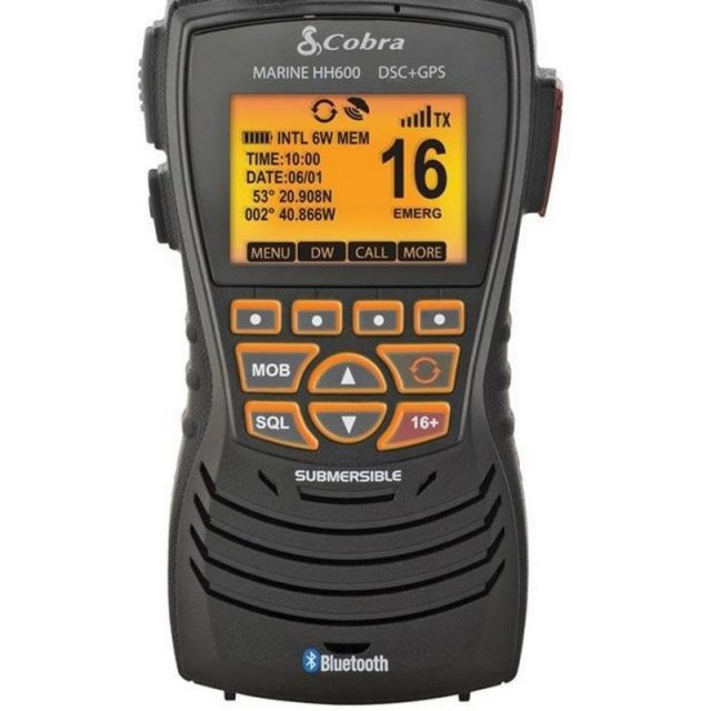 Cobra Electronics Cobra HHMR600 DSC Handheld VHF Radio with GPS