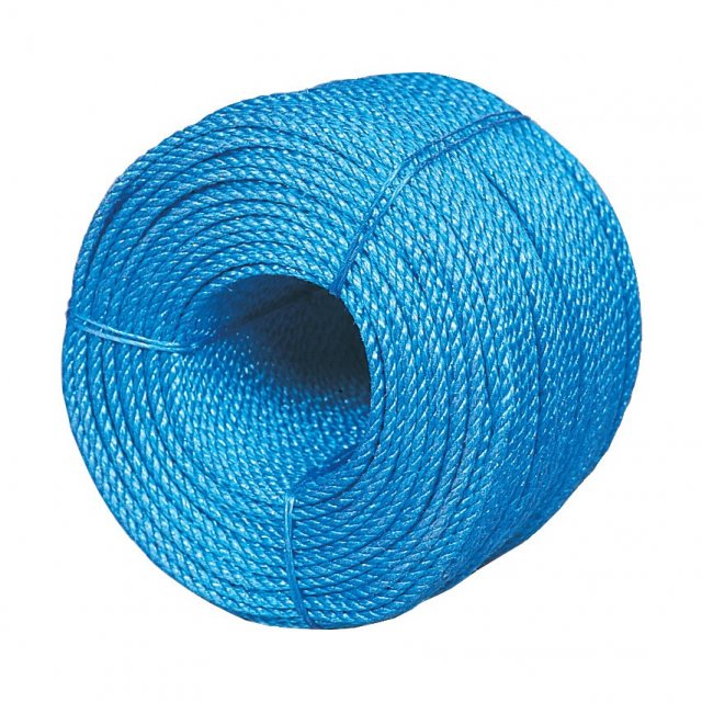 TCS Chandlery 220mtr Blue Polypropylene Rope Coil