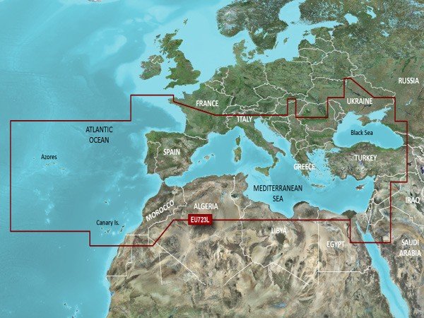 Garmin Garmin BlueChart G3 Vision VEU723L - Southern Europe