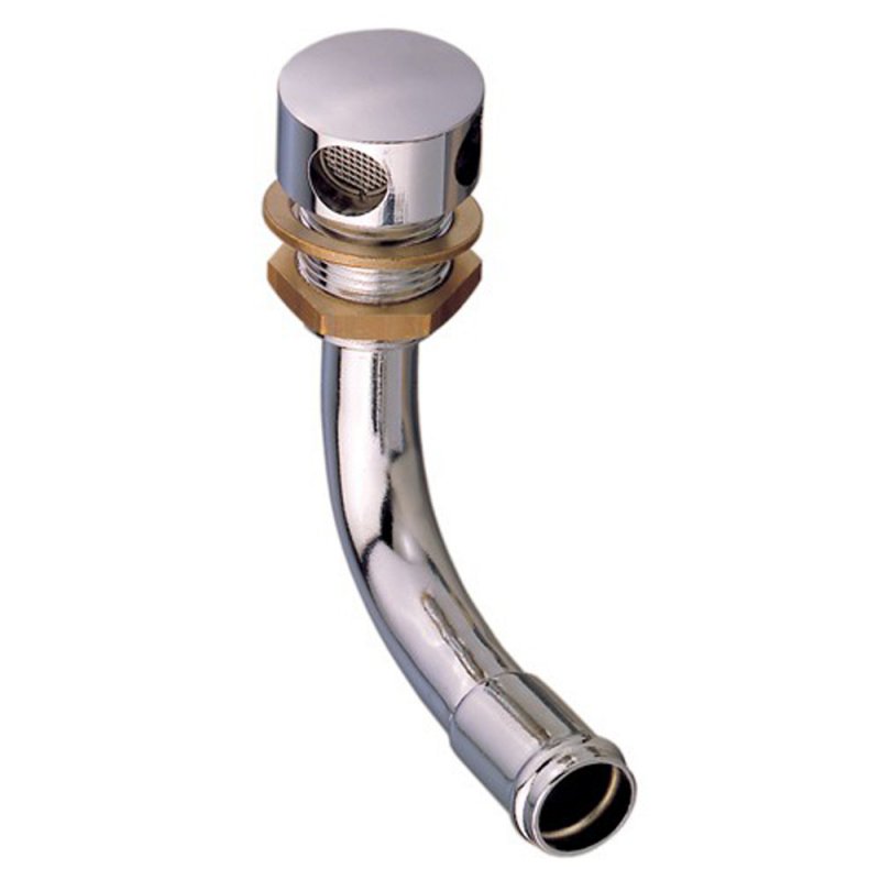Guidi Guidi Chrome-Plated Brass Flush Tank Vent - 90 Bend R.Side - 17 mm