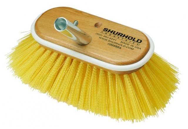 Shurhold Shurhold 6” Regular Brush – 955 – Medium Yellow, Polystyrene