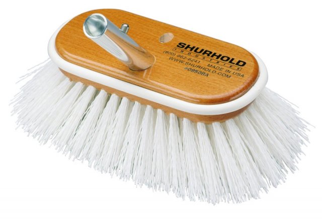 Shurhold Shurhold 6” Regular Brush – 950 – Stiff White, Polypropylene