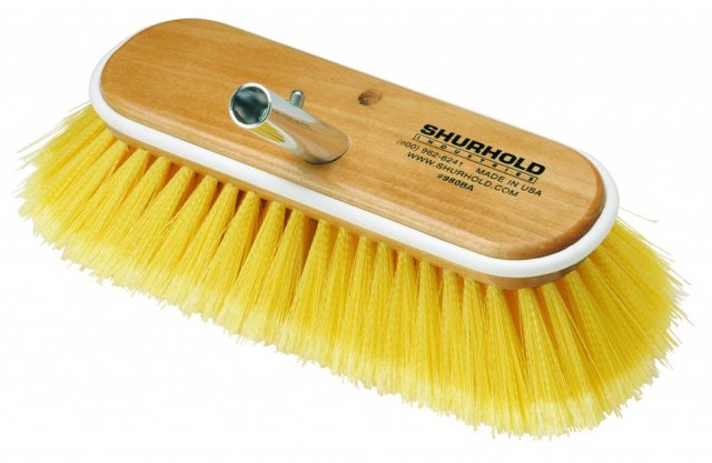Shurhold Shurhold 10” Regular Brush – 980 – Soft Flagged Yellow, Polystyrene