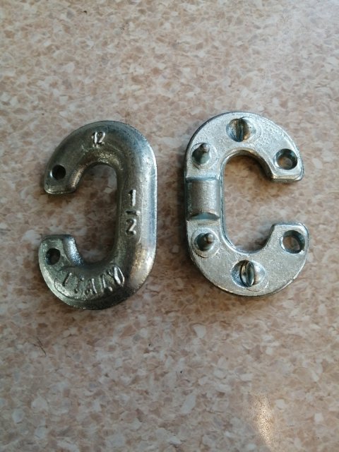 AP Lifting Galvanised 1/2' / 12mm Chain Joining Link