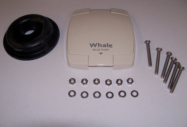 Whale Whale DP8904 Covered Deck Plate Kit Plastic