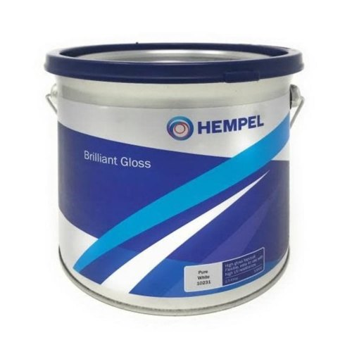 Hempel Paints and Coatings Hempel Brilliant Gloss - White 2.5Ltr